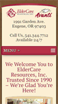 Mobile Screenshot of eldercare-eugene.com